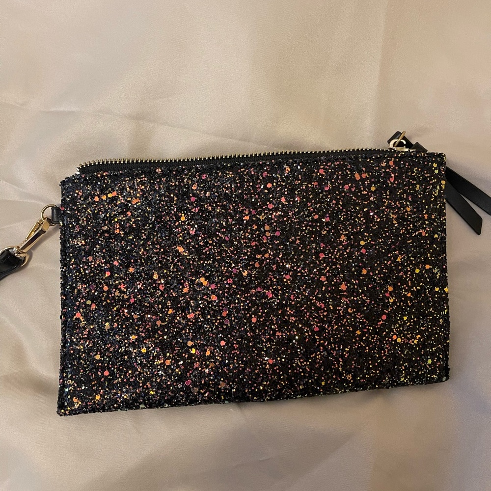 Sparkle/Glitter Clutch by Charming Charlie (Gently Used)